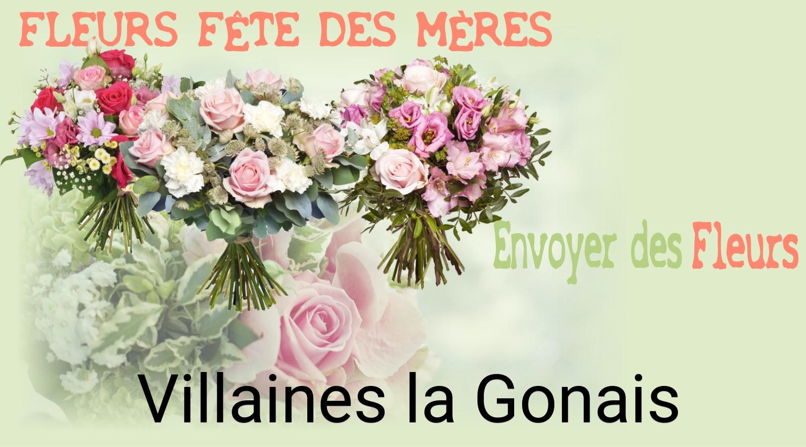 Bouquet de Fête des Mères livré à Villaines-la-Gonais